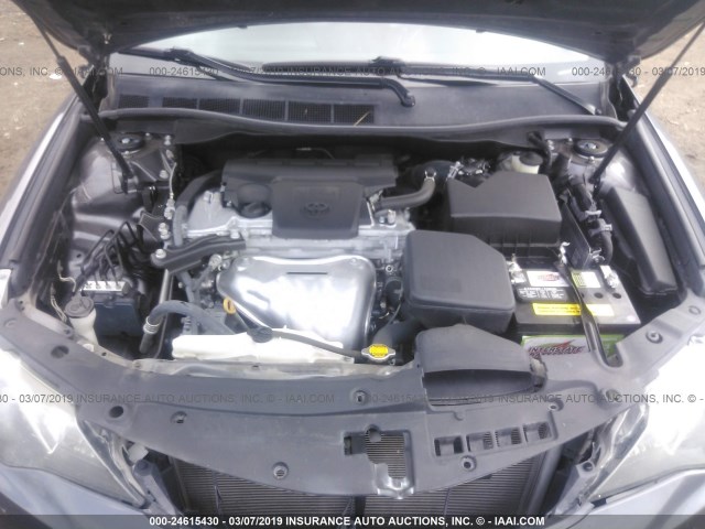 4T1BF1FK5EU822987 - 2014 TOYOTA CAMRY L/SE/LE/XLE 灰色 照片 10