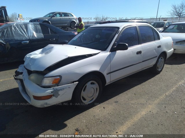 1NXAE09B5RZ187652 - 1994 TOYOTA COROLLA LE/DX WHITE photo 2