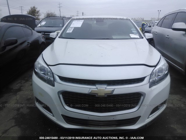 1G11F5SLXFU127744 - 2015 CHEVROLET MALIBU LTZ WHITE photo 6