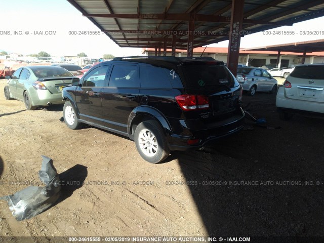 3C4PDCBG4FT552594 - 2015 DODGE JOURNEY SXT BLACK photo 3