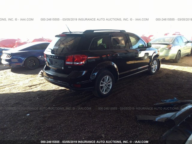 3C4PDCBG4FT552594 - 2015 DODGE JOURNEY SXT BLACK photo 4