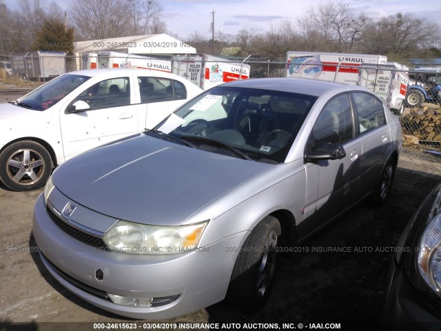 1G8AK52F83Z181145 - 2003 SATURN ION LEVEL 3 SILVER photo 2