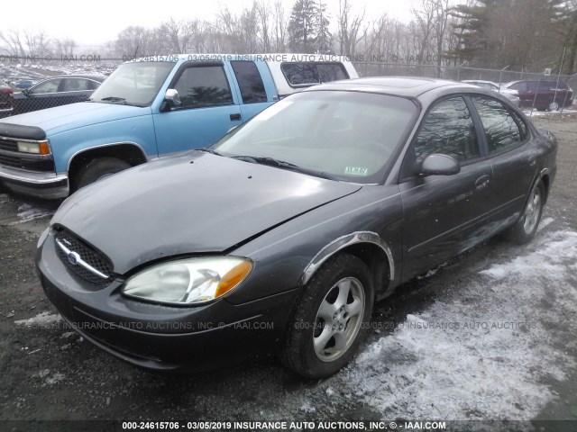 1FAFP55U62A131628 - 2002 FORD TAURUS SES GRAY photo 2