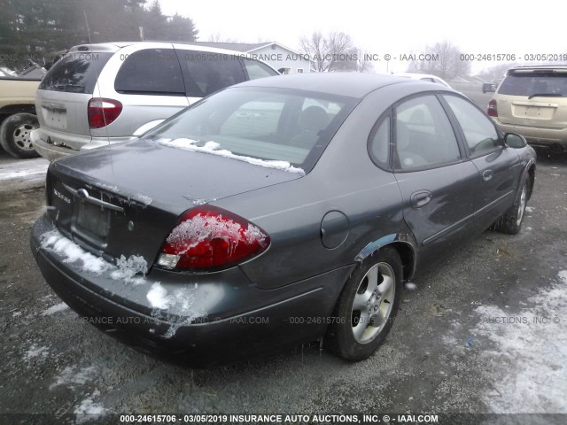 1FAFP55U62A131628 - 2002 FORD TAURUS SES GRAY photo 4