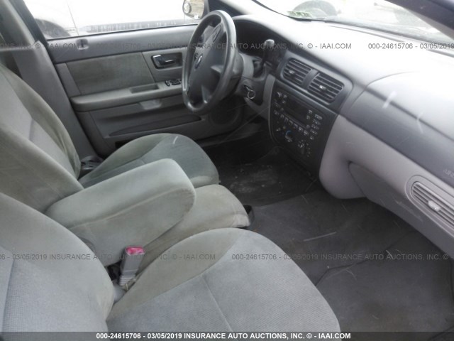 1FAFP55U62A131628 - 2002 FORD TAURUS SES GRAY photo 5