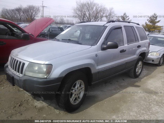 1J4GW48S74C403112 - 2004 JEEP GRAND CHEROKEE LAREDO/COLUMBIA/FREEDOM 银色 照片 2