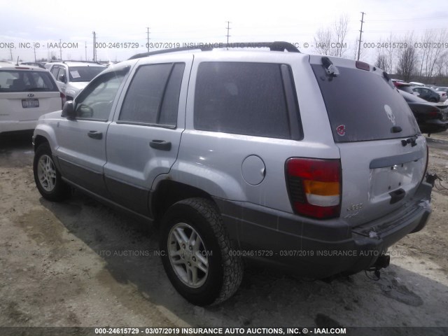 1J4GW48S74C403112 - 2004 JEEP GRAND CHEROKEE LAREDO/COLUMBIA/FREEDOM 银色 照片 3