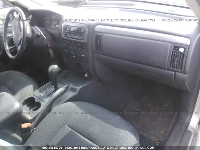 1J4GW48S74C403112 - 2004 JEEP GRAND CHEROKEE LAREDO/COLUMBIA/FREEDOM 银色 照片 5