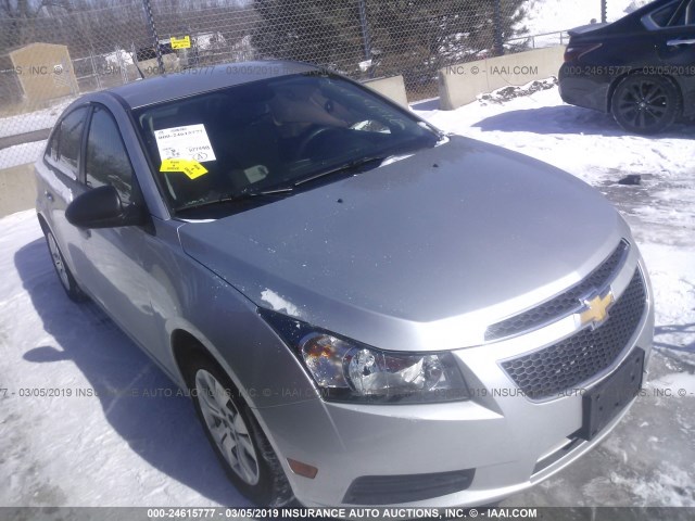 1G1PA5SH5E7290562 - 2014 CHEVROLET CRUZE LS SILVER photo 1