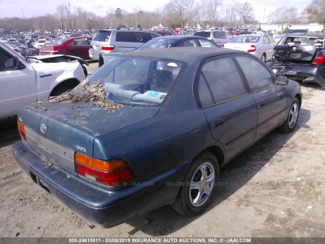 JT2AE09B0R0078682 - 1994 TOYOTA COROLLA LE/DX BLUE photo 4