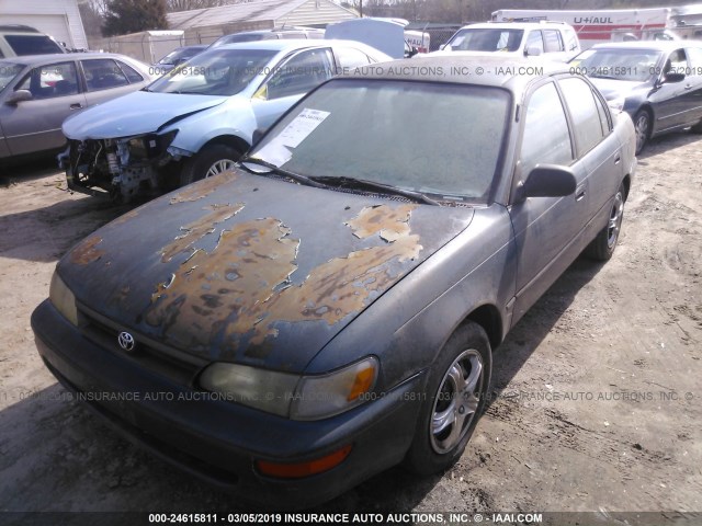 JT2AE09B0R0078682 - 1994 TOYOTA COROLLA LE/DX BLUE photo 6