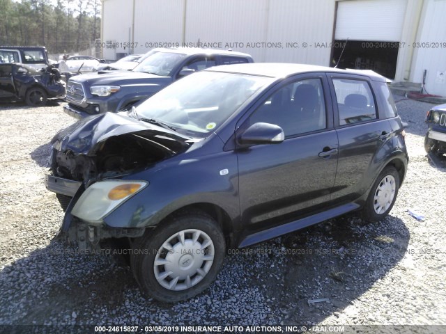 JTKKT624565001085 - 2006 TOYOTA SCION XA GRAY photo 2