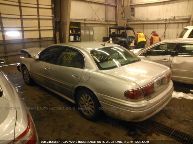 1G4HP52K75U228874 - 2005 BUICK LESABRE CUSTOM TAN photo 3