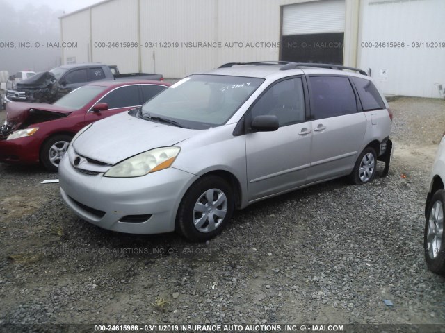 5TDZA23C66S447783 - 2006 TOYOTA SIENNA CE/LE GRAY photo 2