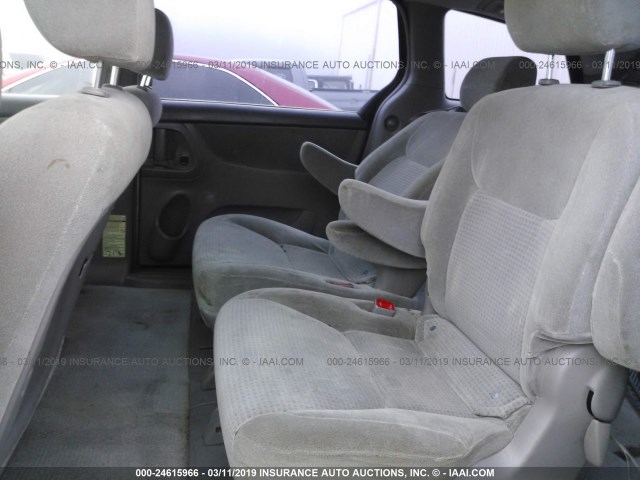 5TDZA23C66S447783 - 2006 TOYOTA SIENNA CE/LE GRAY photo 8