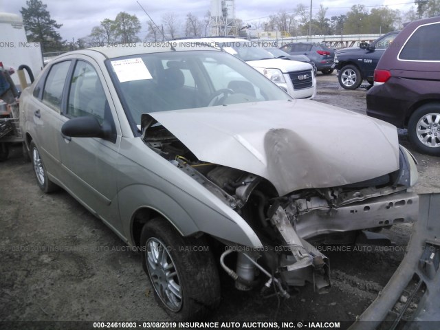 1FAFP34N57W325463 - 2007 FORD FOCUS ZX4/S/SE/SES GOLD photo 1