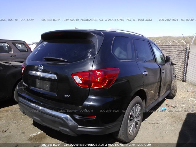 5N1DR2MN0HC653362 - 2017 NISSAN PATHFINDER S/SV/SL/PLATINUM BLACK photo 4