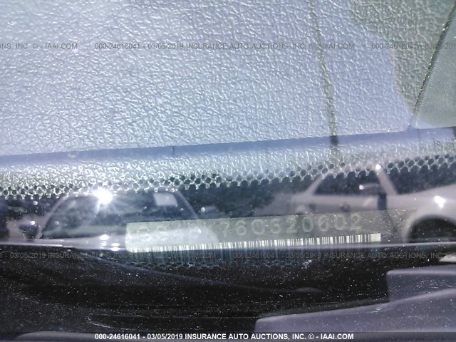 1J8GS48K76C320602 - 2006 JEEP GRAND CHEROKEE LAREDO/COLUMBIA/FREEDOM 白色 照片 9