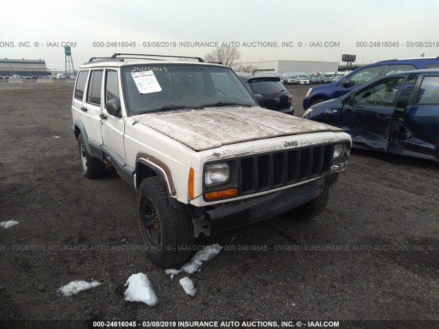 1J4FJ68S6WL283201 - 1998 JEEP CHEROKEE SPORT/CLASSIC WHITE photo 1