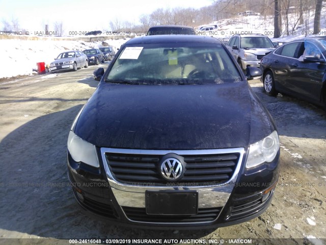 WVWJK7AN1AE059211 - 2010 VOLKSWAGEN PASSAT KOMFORT BLACK photo 6