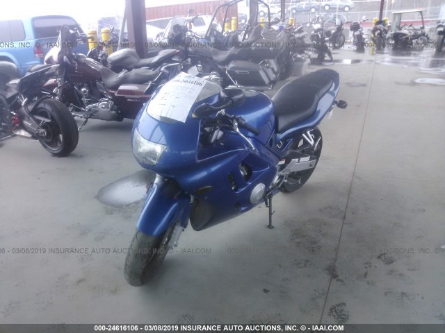 JH2PC2509WM703065 - 1998 HONDA CBR600 F3 BLUE photo 2