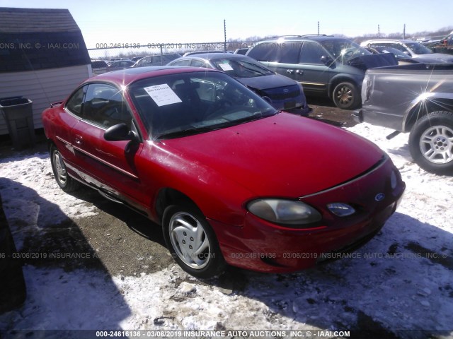 3FAFP11332R115530 - 2002 FORD ESCORT ZX2 RED photo 1