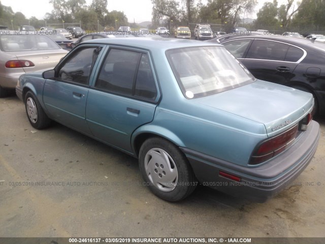 1G1JC5447R7194660 - 1994 CHEVROLET CAVALIER VL/RS BLUE photo 3