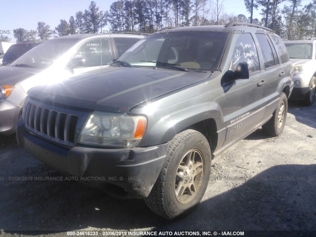 1J4GX48S24C209729 - 2004 JEEP GRAND CHEROKEE LAREDO/COLUMBIA/FREEDOM 绿色 照片 2