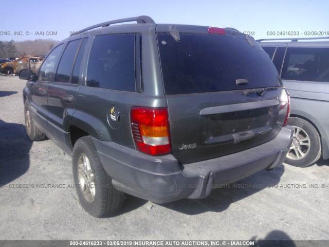 1J4GX48S24C209729 - 2004 JEEP GRAND CHEROKEE LAREDO/COLUMBIA/FREEDOM 绿色 照片 3