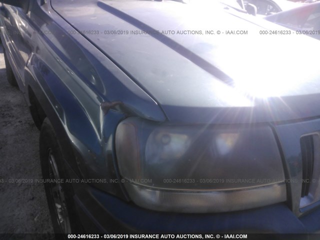 1J4GX48S24C209729 - 2004 JEEP GRAND CHEROKEE LAREDO/COLUMBIA/FREEDOM 绿色 照片 6