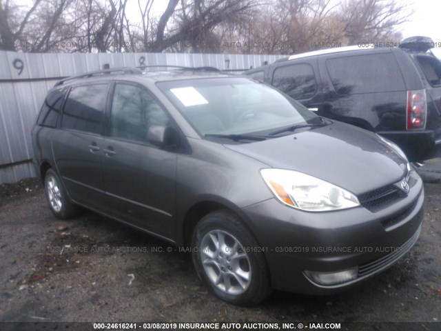 5TDBA22CX4S019117 - 2004 TOYOTA SIENNA XLE/XLE LIMITED GRAY photo 1