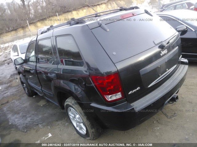 1J4HR48N55C513910 - 2005 JEEP GRAND CHEROKEE LAREDO/COLUMBIA/FREEDOM 黑色 照片 3