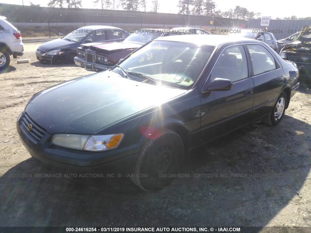 4T1BG22K6VU109704 - 1997 TOYOTA CAMRY CE/LE/XLE 绿色 照片 2