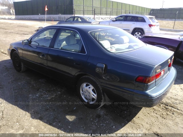 4T1BG22K6VU109704 - 1997 TOYOTA CAMRY CE/LE/XLE 绿色 照片 3