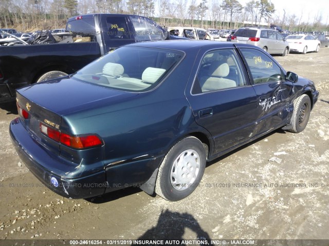4T1BG22K6VU109704 - 1997 TOYOTA CAMRY CE/LE/XLE 绿色 照片 4