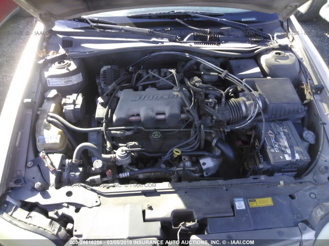 1G1NE52J4X6110088 - 1999 CHEVROLET MALIBU LS TAN photo 10