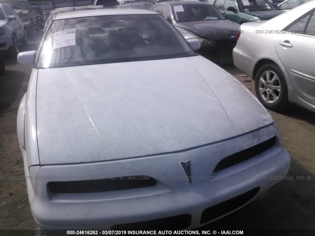 1G2WJ12M1SF200936 - 1995 PONTIAC GRAND PRIX SE თეთრი ფოტო 6