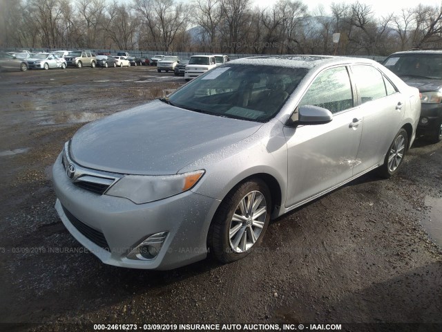 4T4BF1FK7DR280747 - 2013 TOYOTA CAMRY L/SE/LE/XLE 银色 照片 2