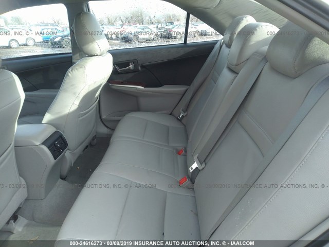 4T4BF1FK7DR280747 - 2013 TOYOTA CAMRY L/SE/LE/XLE 银色 照片 8