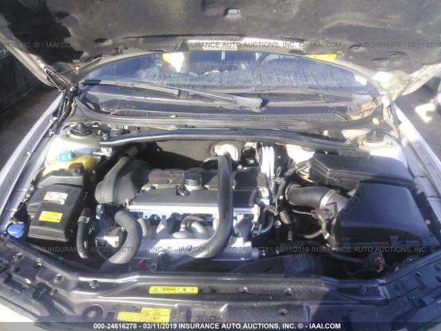 YV1RS592652425358 - 2005 VOLVO S60 2.5T 银色 照片 10