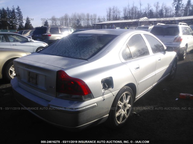 YV1RS592652425358 - 2005 VOLVO S60 2.5T 银色 照片 4