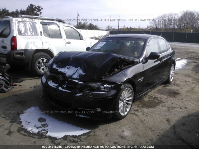 WBAPL33529A515133 - 2009 BMW 335 XI BLACK photo 2