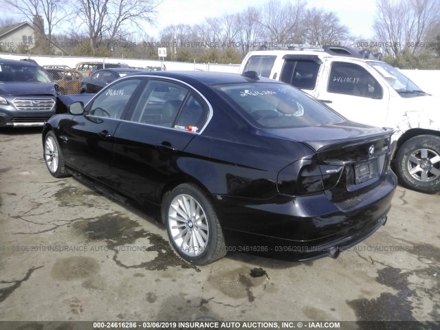 WBAPL33529A515133 - 2009 BMW 335 XI BLACK photo 3