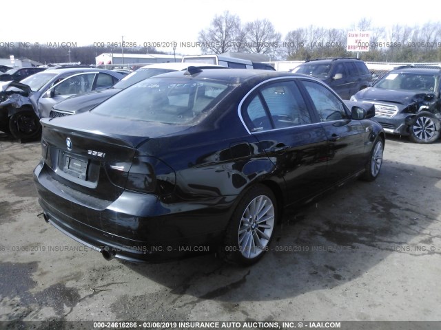 WBAPL33529A515133 - 2009 BMW 335 XI BLACK photo 4