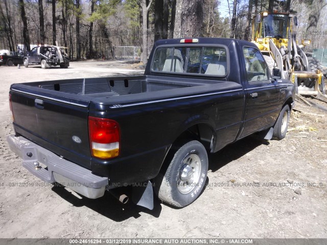 1FTCR10A8TUB84182 - 1996 FORD RANGER BLACK photo 4