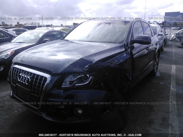 WA1DKAFP1CA135759 - 2012 AUDI Q5 PREMIUM PLUS BLUE photo 2