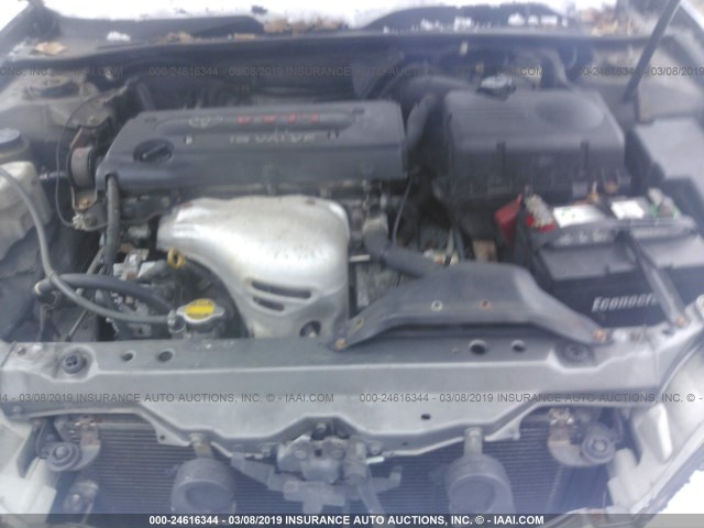 4T1BE32K44U909444 - 2004 TOYOTA CAMRY LE/XLE/SE GRAY photo 10