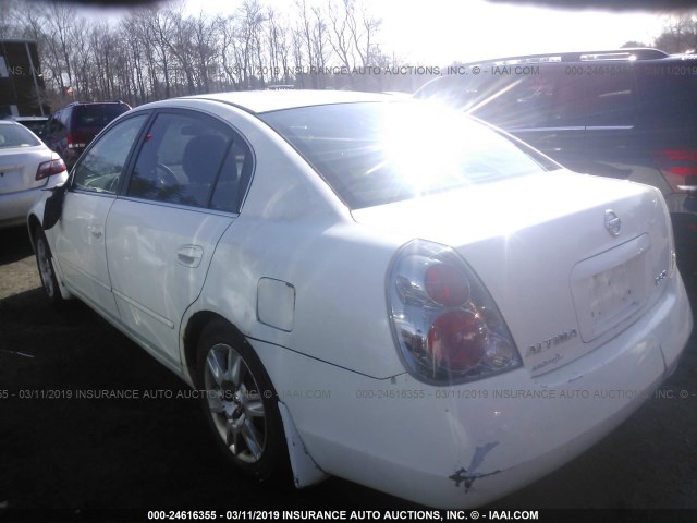 1N4AL11D36C106068 - 2006 NISSAN ALTIMA S/SL WHITE photo 3