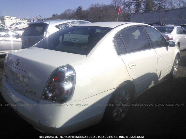 1N4AL11D36C106068 - 2006 NISSAN ALTIMA S/SL WHITE photo 4