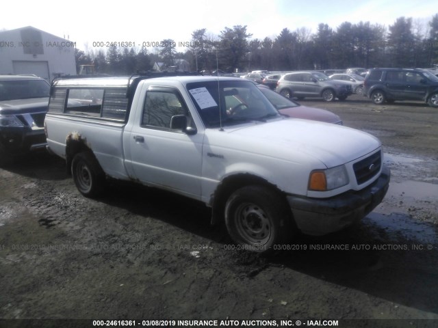 1FTYR10U63TA09211 - 2003 FORD RANGER WHITE photo 1